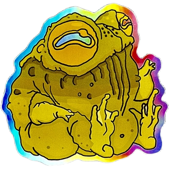 Toad Sticker